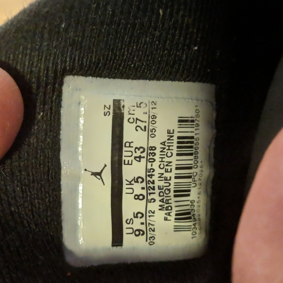 Jordan Shoes Mens Nike Air Jordan Son Of Mars Bordeaux Size 95